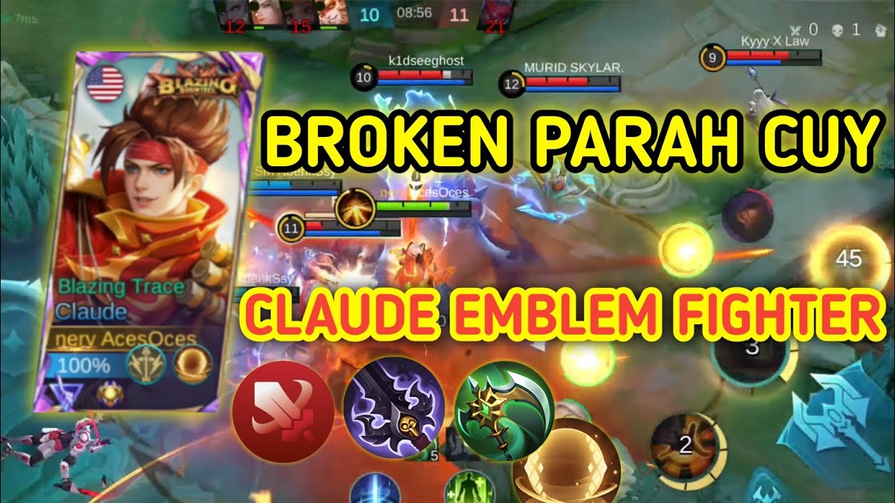 SOLO RANK, BROKEN PARAH CUY CLAUDE EMBLEM FIGHTER