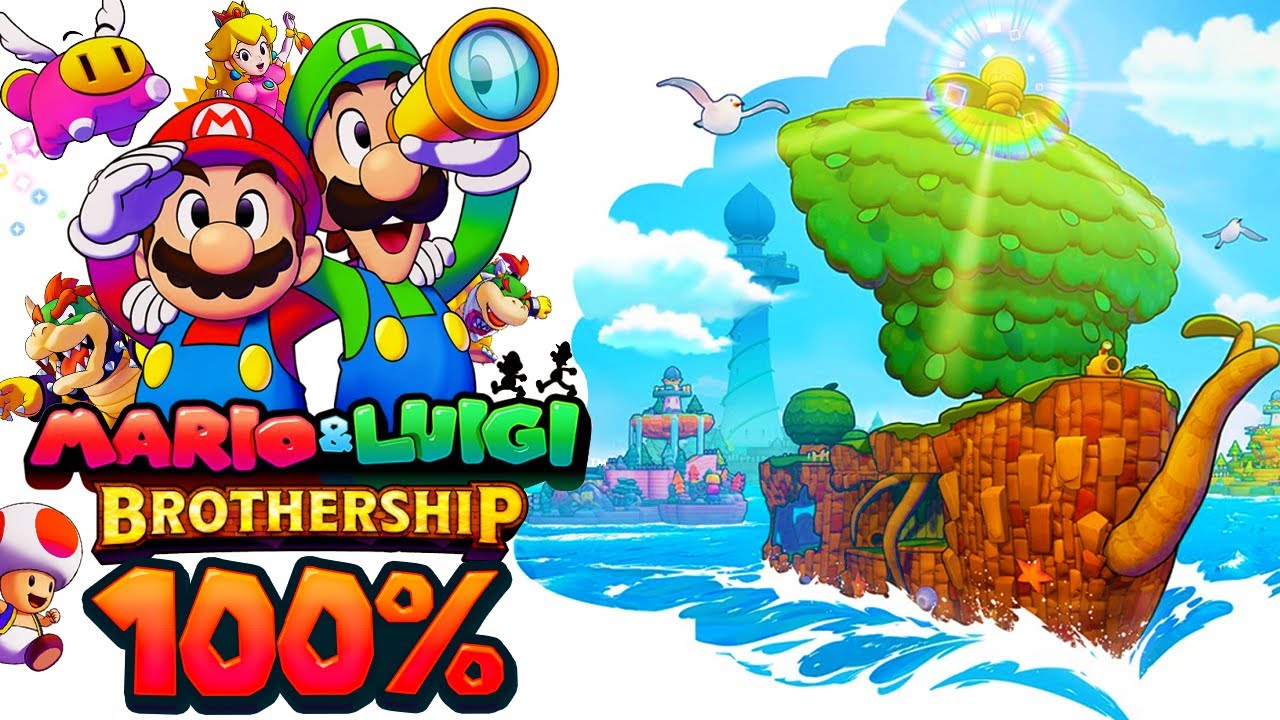 Mario & Luigi Brothership - 100% Longplay Full Game Walkthrough Gameplay Guide (All Achievements)