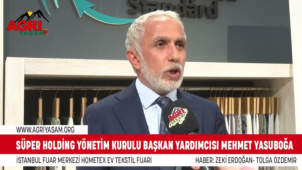 Ev tekstilinin öncü firmalarından Süper Holding, Hometex fuarında yerini aldı