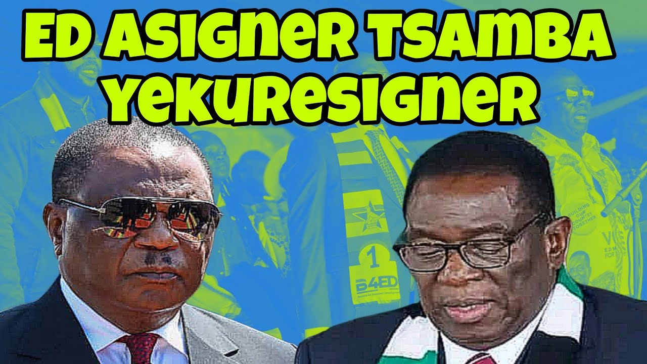 ED To Resign | VP Chiwenga Shocks ZANU-PF 