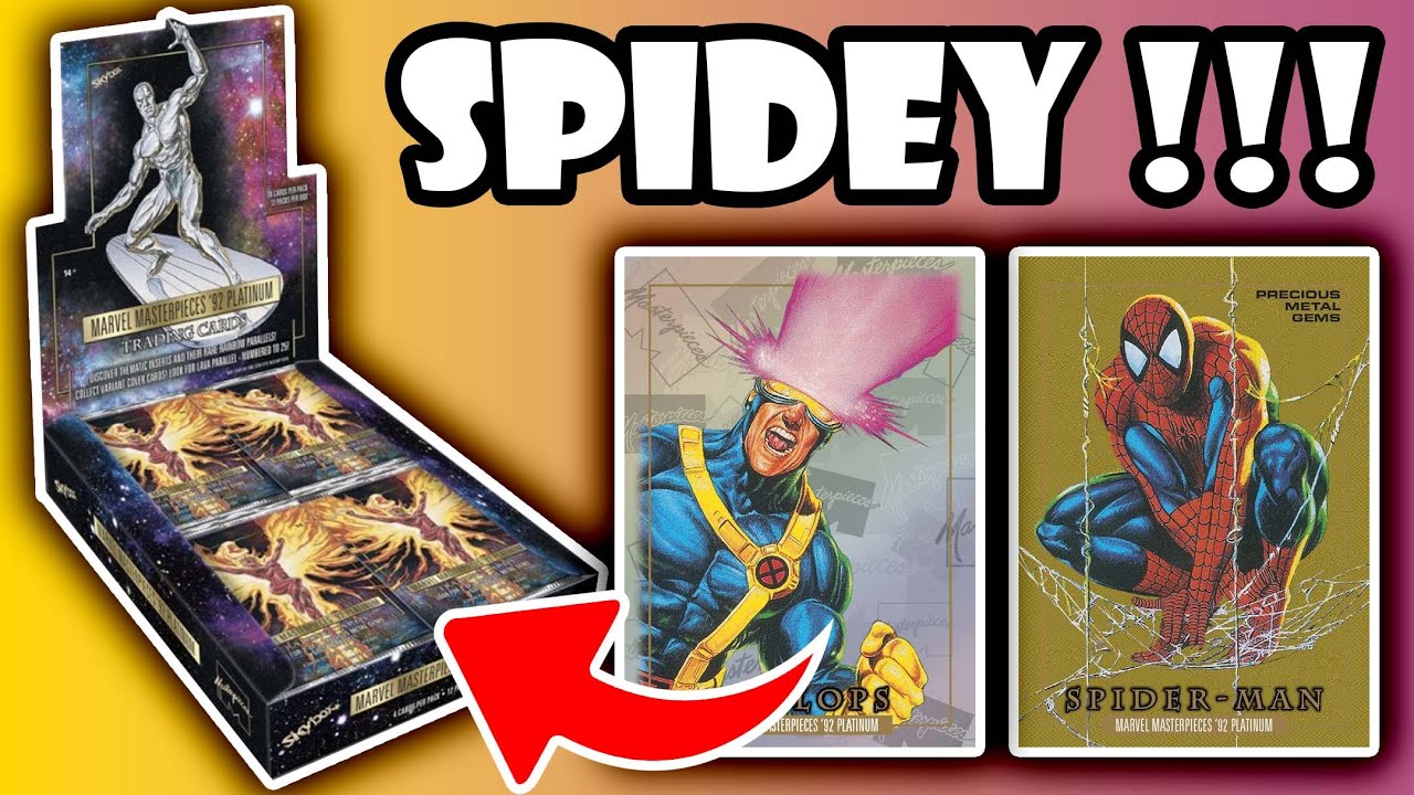 2024 Marvel Masterpieces 92 Platinum Hobby Box Review