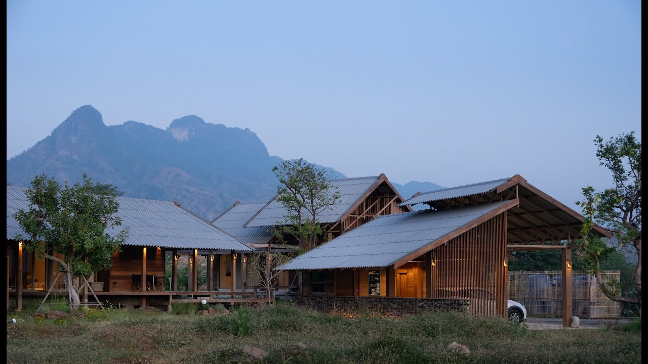 Reclaimed Timber and Stone Craft. | Sao Yong Hin House by Housescape Design Lab | Lom Sak, Thailand