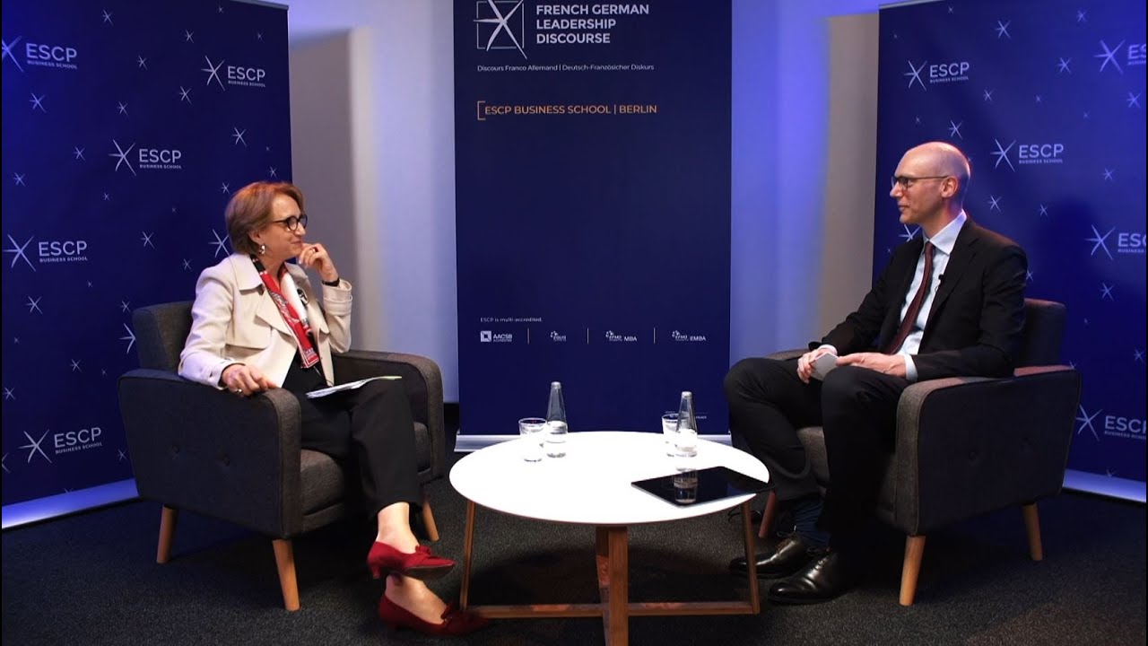 French-German Leadership Discourse with Anne-Marie Desc&ocirc;tes - Highlights