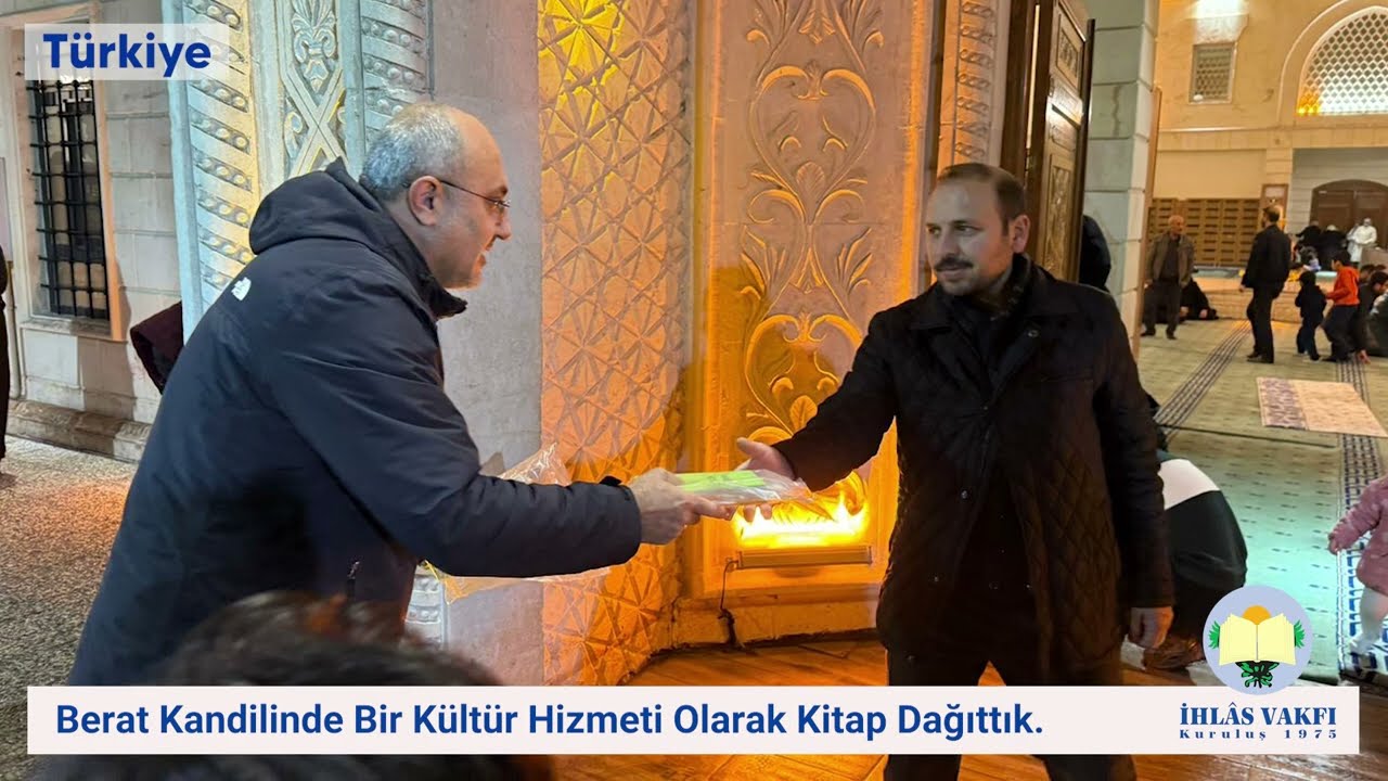 Berat Kandili Kitap Dağıtımı 2026