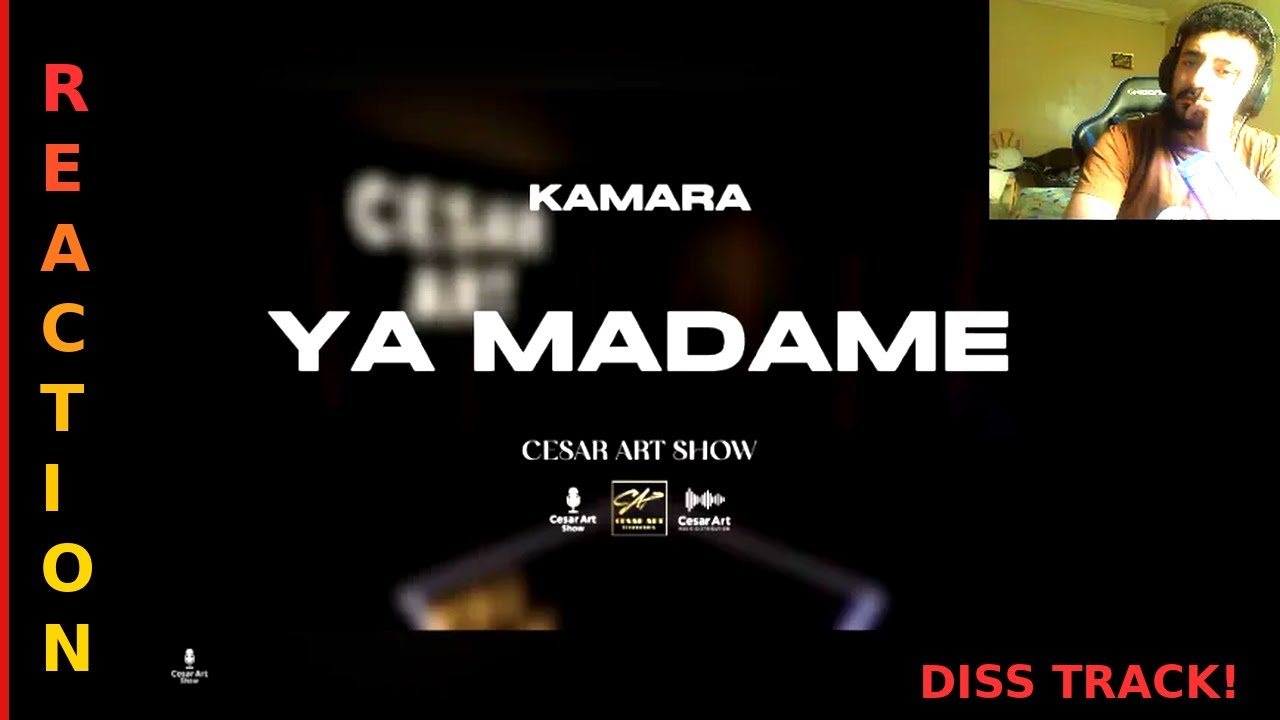 Kamara - Ya Madame (Psyco M DISS) REACTION | TUNISIAN RAP | THIS IS BOOSHIT 😭