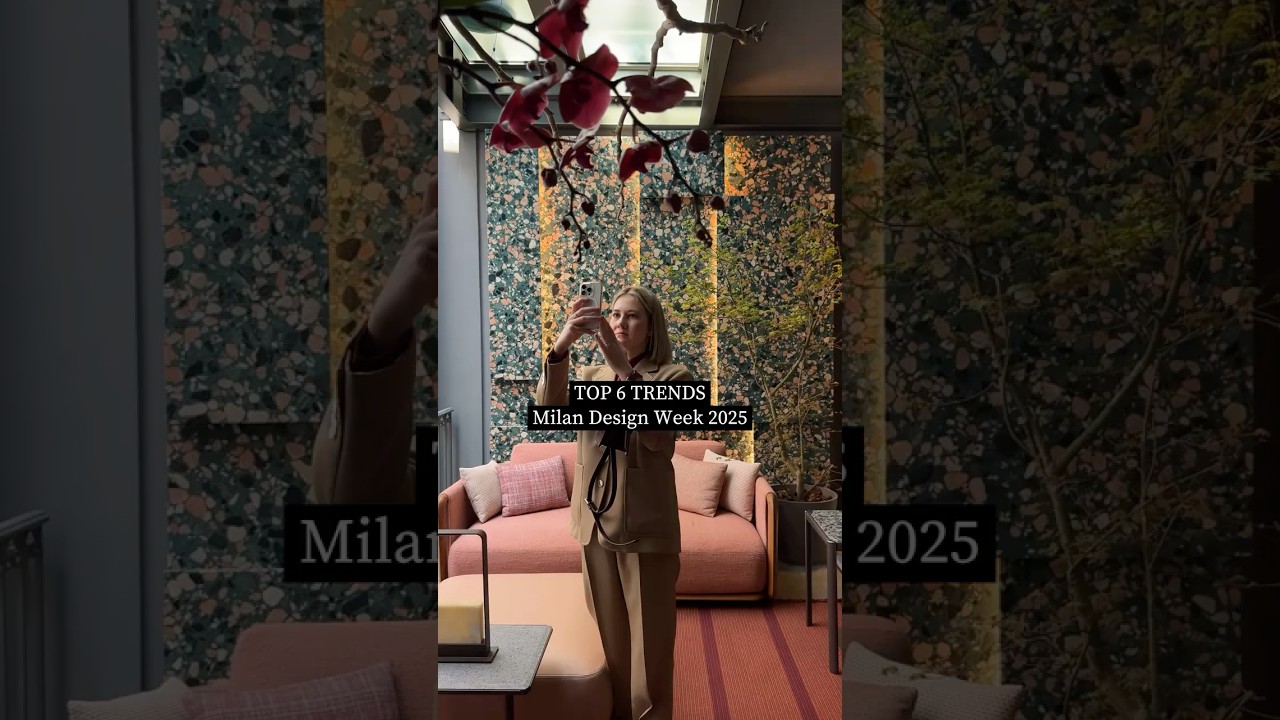 Interior Design Trends 2025 | Milan Design Week Highlights #milandesignweek #interiordesigntrends