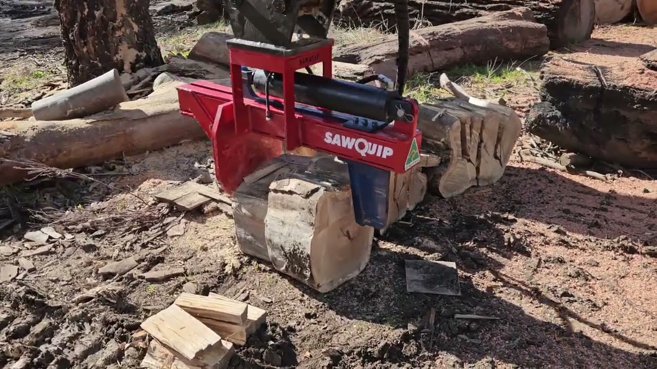 Excavator Wood Splitter - SAWQUIP