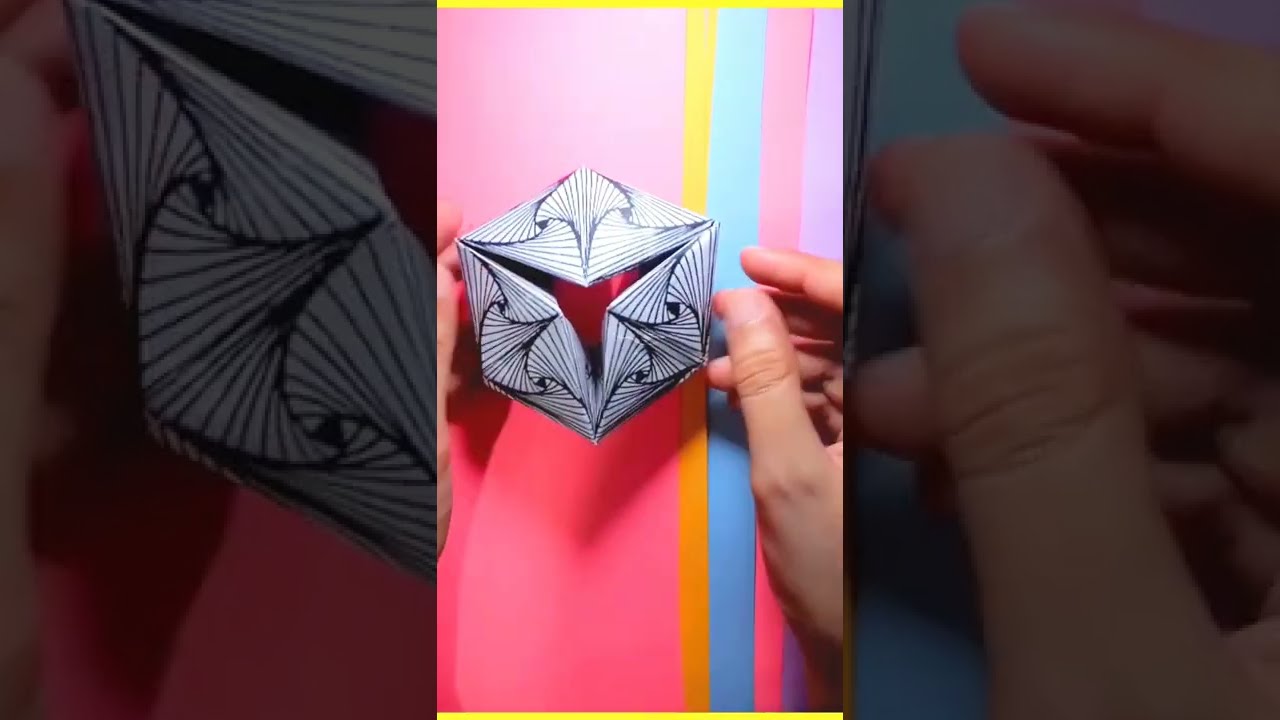 Infinity ♾️ Flexagon Toy #youtubeshorts #shorts #infinity #flexagon