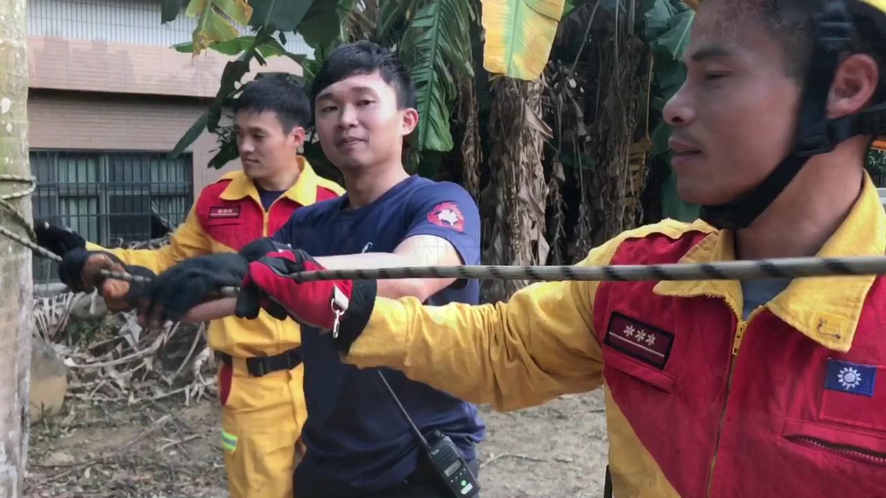東區分隊T型救援操作
