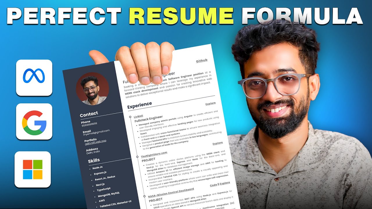 How to Make the Ultimate Tech Resume for Software Engineers #resume