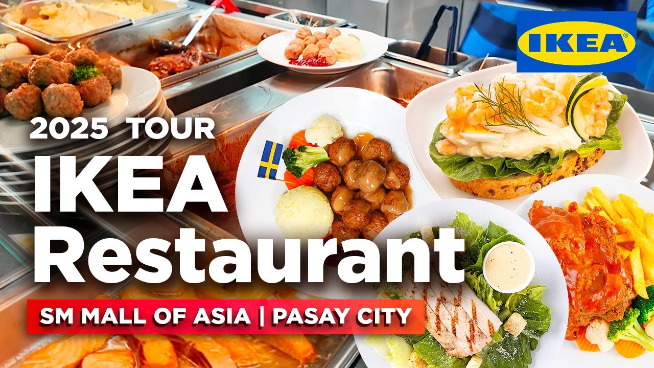 Eating at IKEA Restaurant this 2025! | Food Tour of Dishes and Preview of Prices | SM Mall of Asia