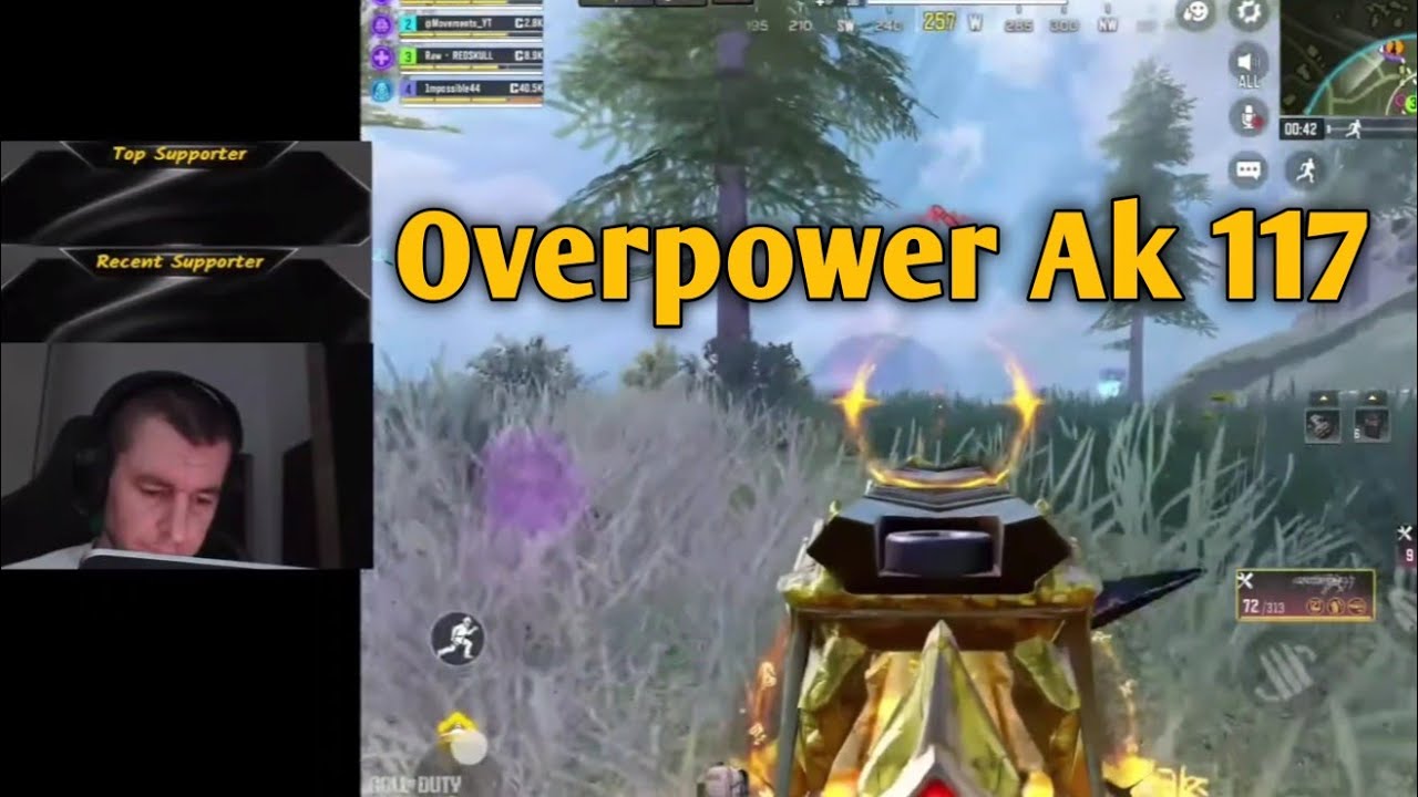 CoD Narco Did Insane Squad Wipe With His Best Ak 117 Gunsmith 😱😱| CODM