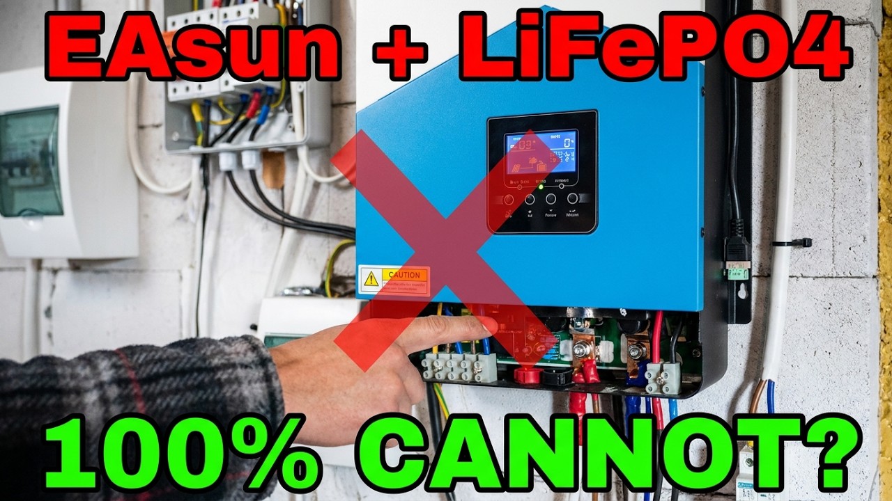 EAsun SMH II 6.2kW + LiFePO4 battery pack - CAN? or CANnot?