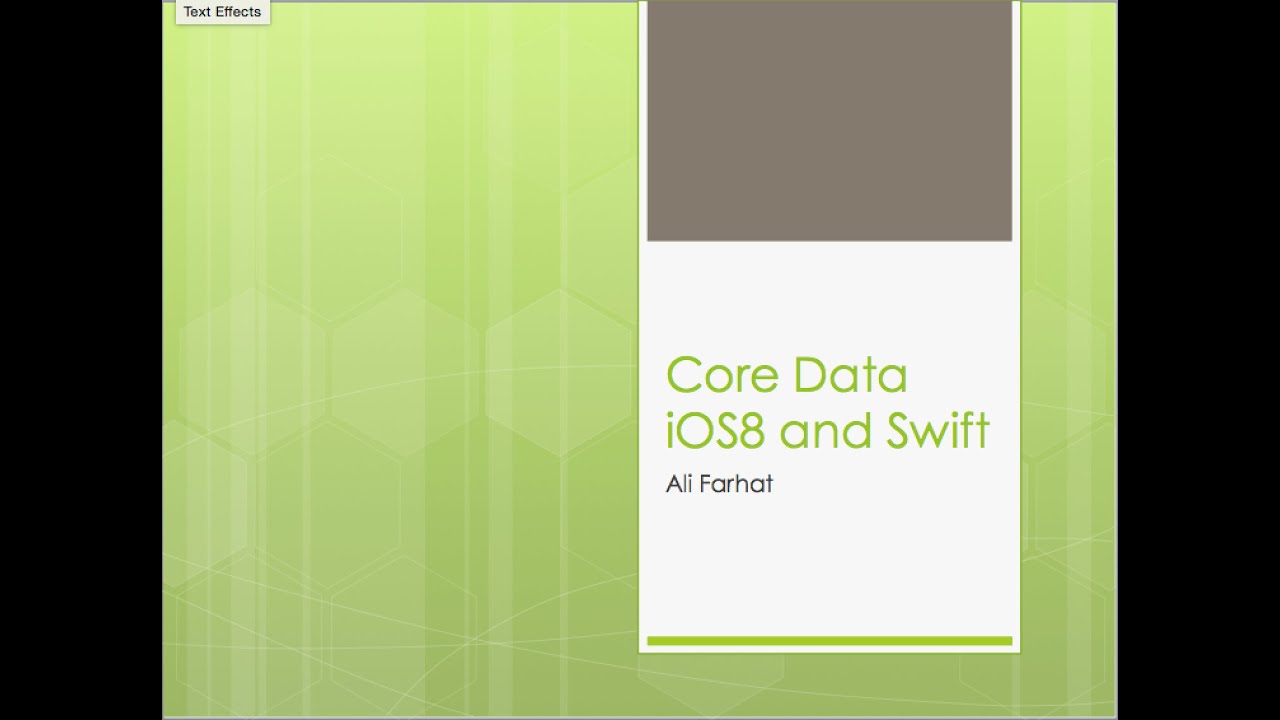 25 - iOS 8 CoreData Swift - Saving Images and Listing Records Part 4/6