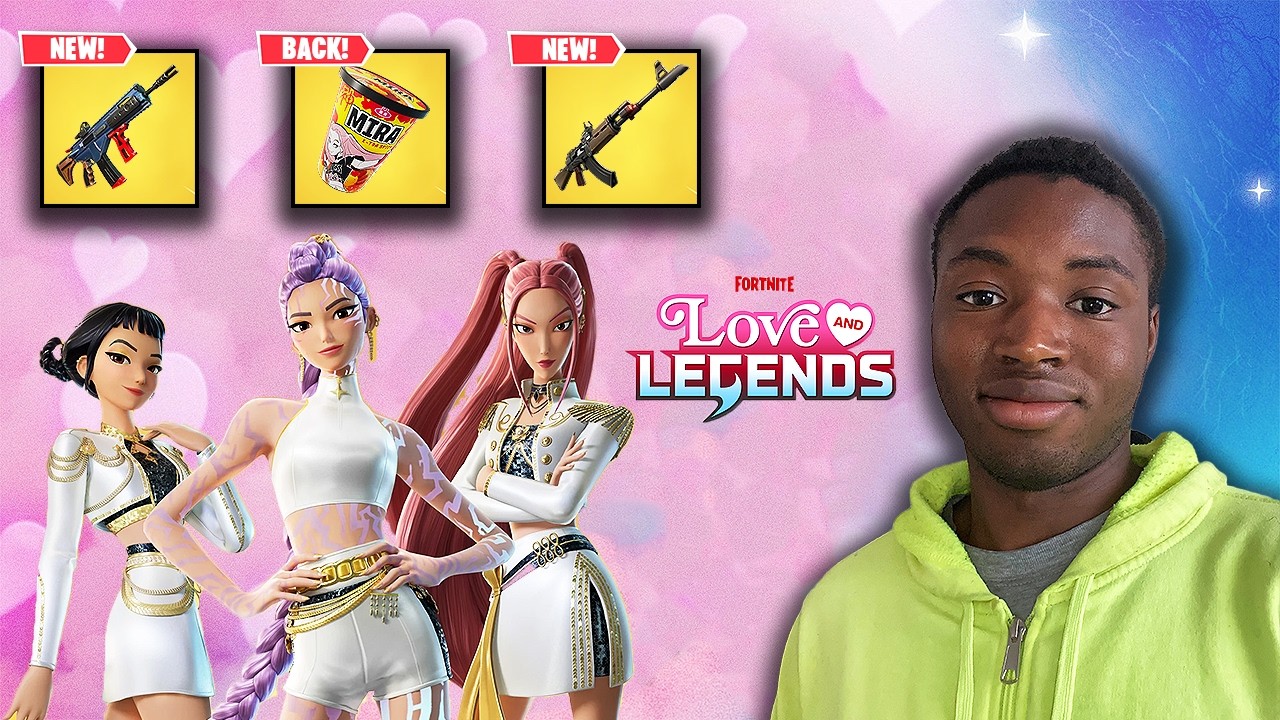 New Fortnite Love & Legends Huge Update!