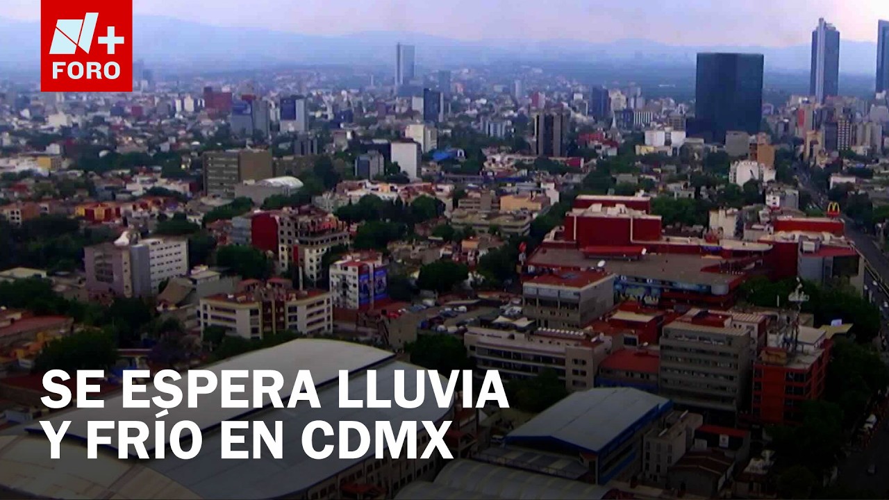 Activan Alerta Amarilla por lluvias y granizo en CDMX