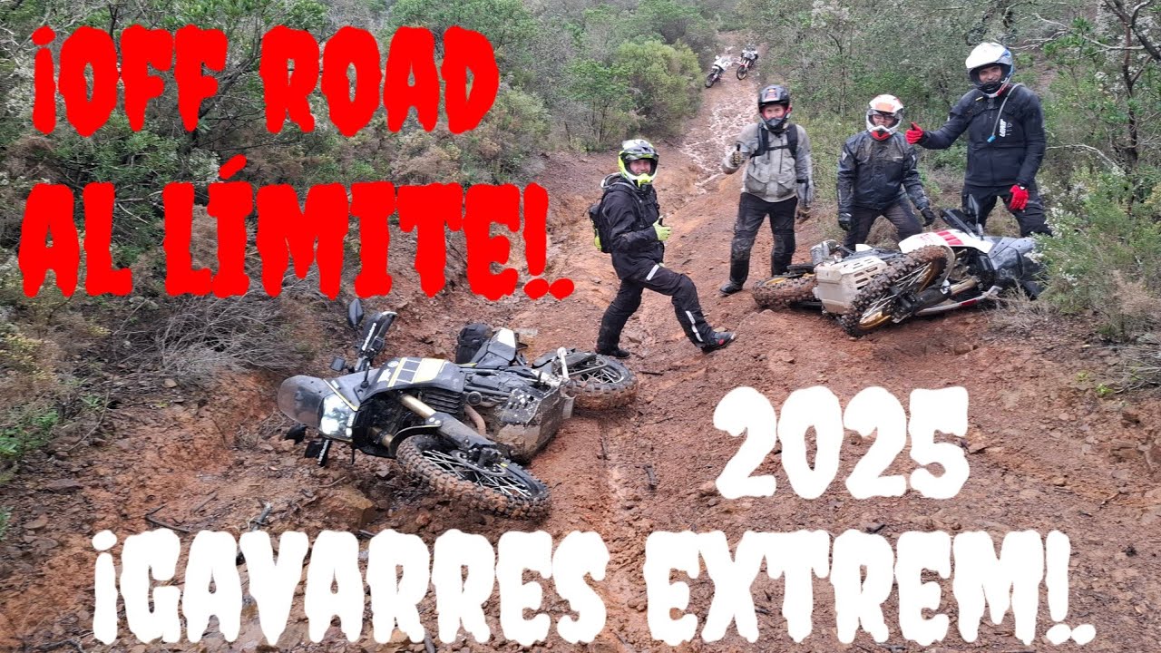 ¡AVENTURA EXTREMA EN MOTO!. ¡OFF ROAD AL LÍMITE!. ¡GAVARRES EXTREM 2025!.