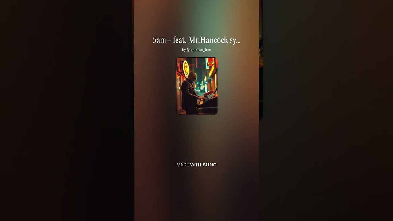 5AM   feat  Mr Hancock synthe Mashup