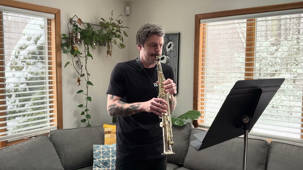 Ferling Etude #4, Soprano Sax