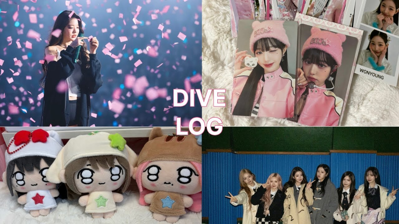 [다이브로그2]컴백 브이로그!!드디어 컴백💕 녕프|반택깡|앨범깡