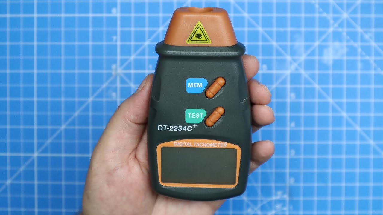 Laser Tachometer Non Contact RPM Tester