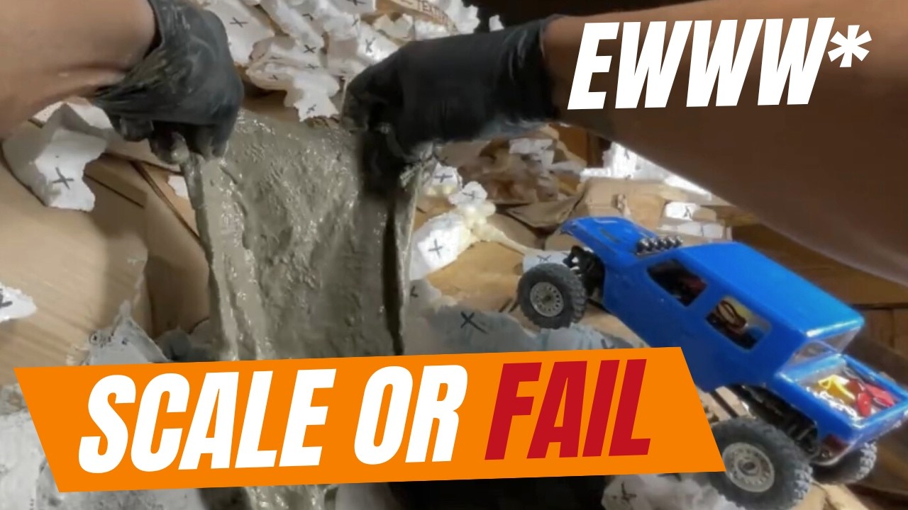 Will This Cement Mix Hold a 50° RC Climb?