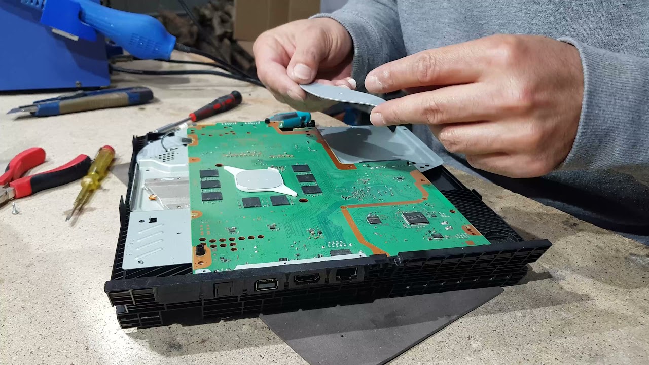 Como reparar botón de encendido de PS4