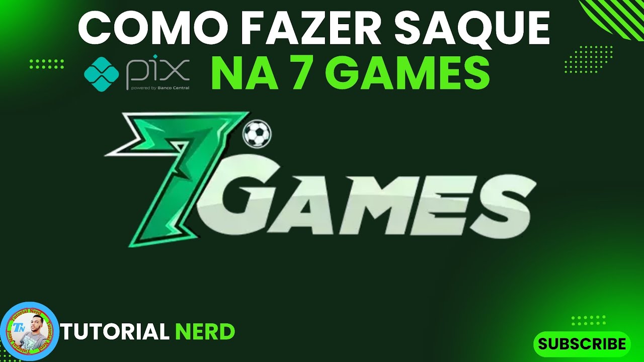 COMO FAZER UM SAQUE VIA PIX DA 7GAMES (PROVA DE PAGAMENTO)