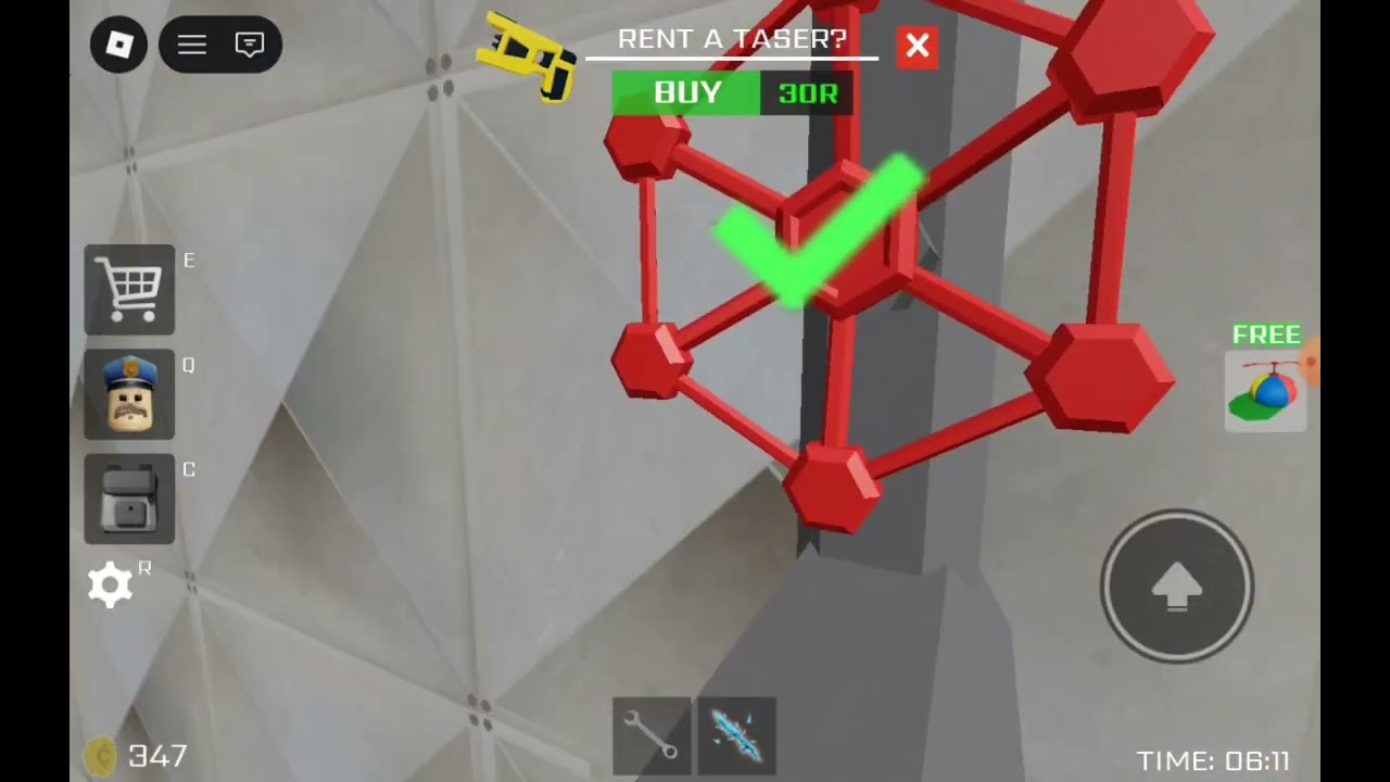 My first video me: playing barry prison 