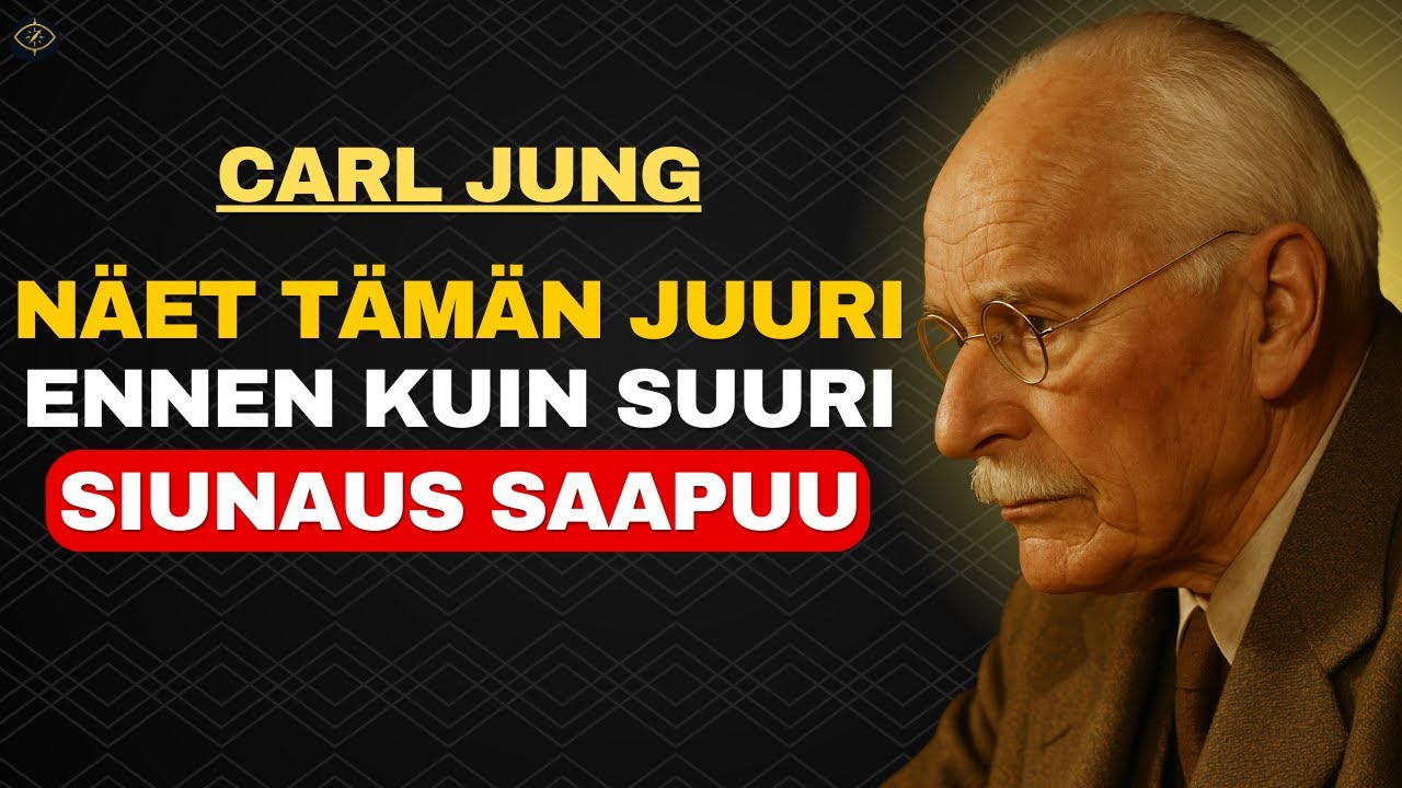 Näet tämän juuri ennen kuin suuri siunaus saapuu | Carl Jung