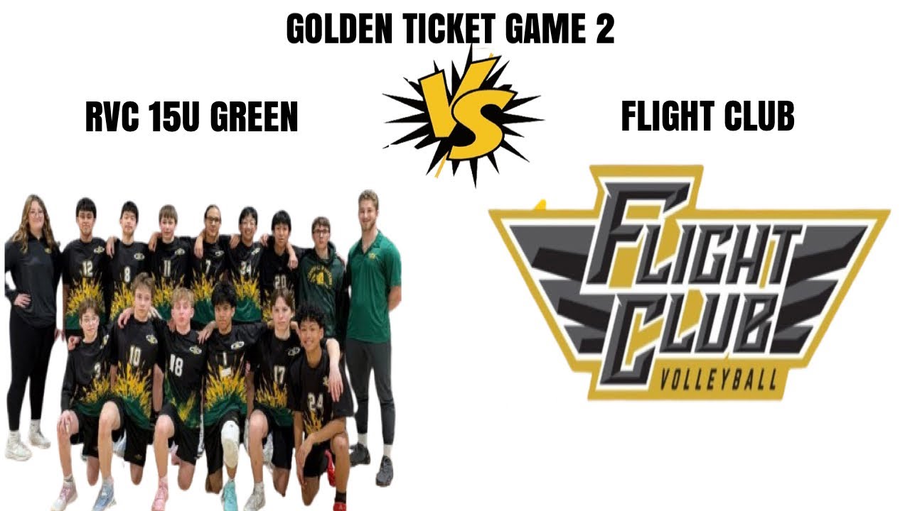 GOLDEN TICKET - RVC 15U vs Flight Club