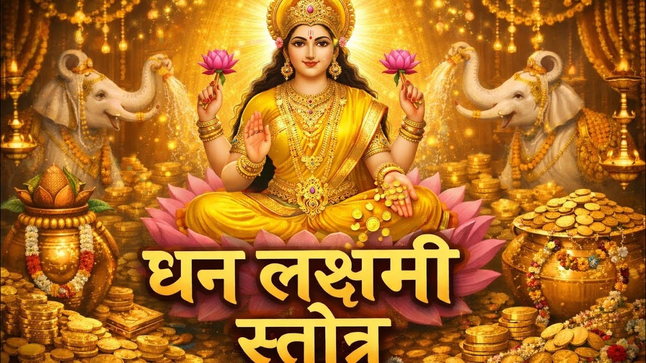 धन लक्ष्मी स्तोत्र | Dhan Lakshmi Stotram | धन प्राप्ति के लिए शक्तिशाली स्तोत्र | Mahalakshmi