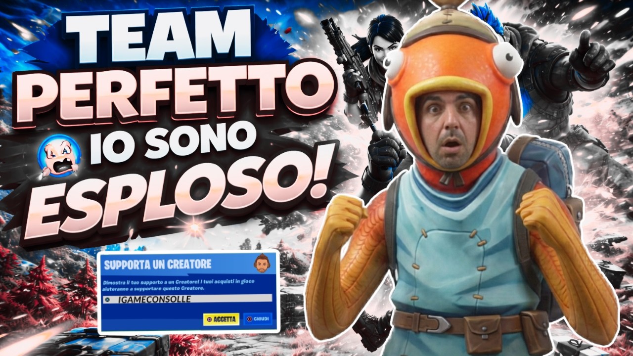 Il TEAM fa un lavoro PERFETTO… e io SONO ESPLOSO 💥 | Fortnite