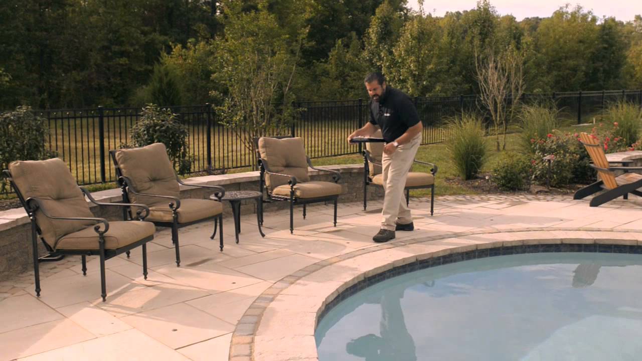 Installation Techniques on Pool Coping Transition