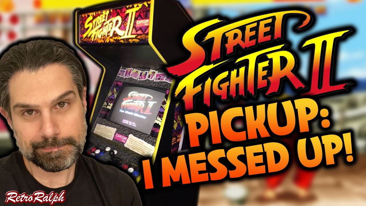 Arcade Cabinet Pickup - Street Fighter 2 World Warrior!