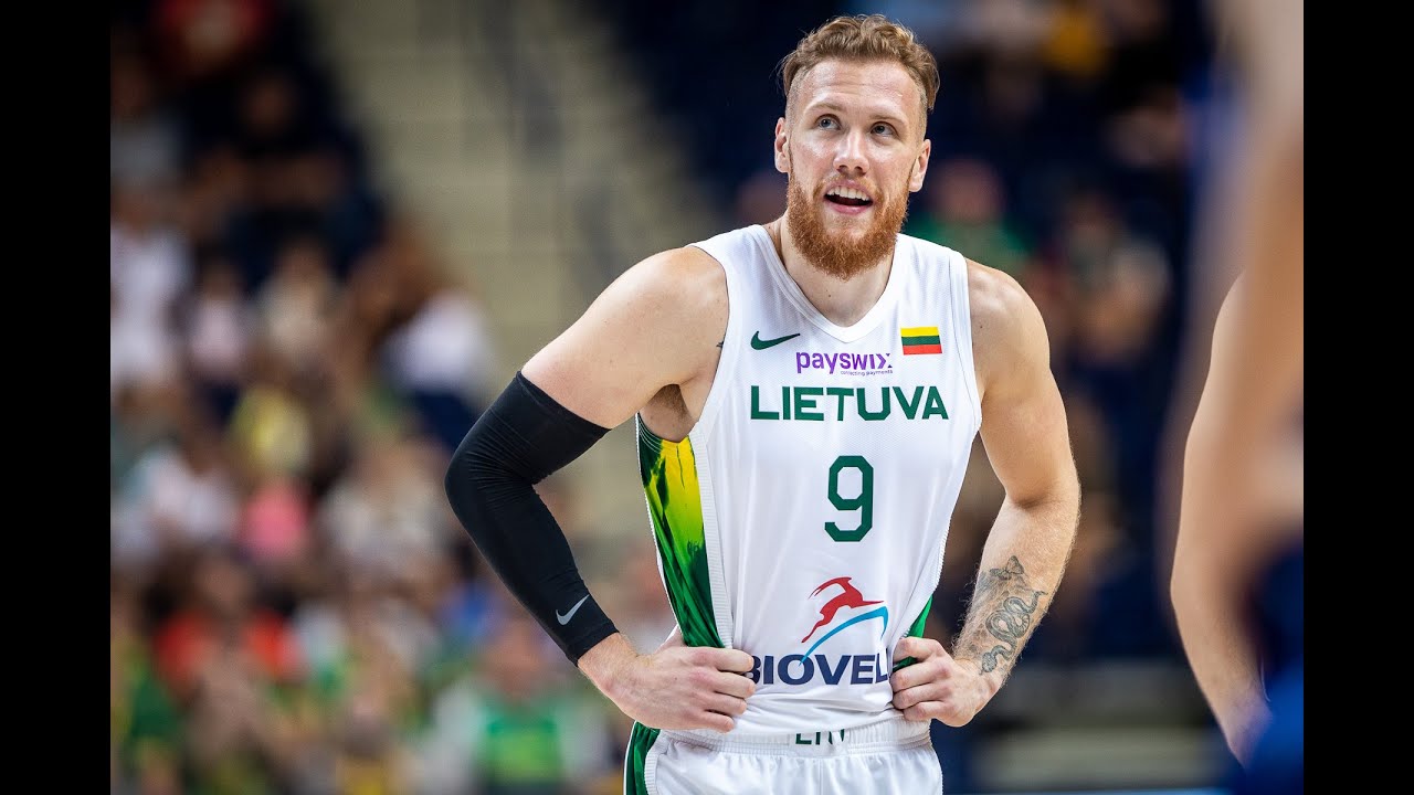 Ignas Brazdeikis (Lithuania) vs Spain - 16.08.2022