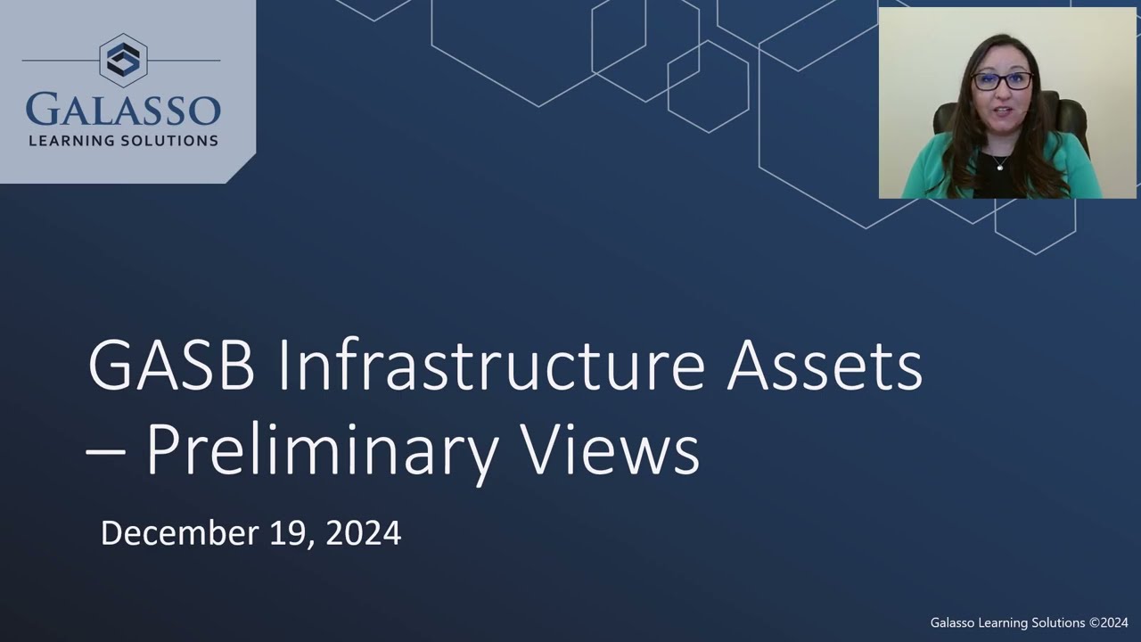 Genuine Learning Blog: GASB Infrastructure Assets &ndash; Preliminary Views