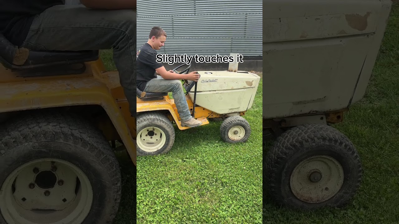 Race Mower#cubcadet #mower #race #fast