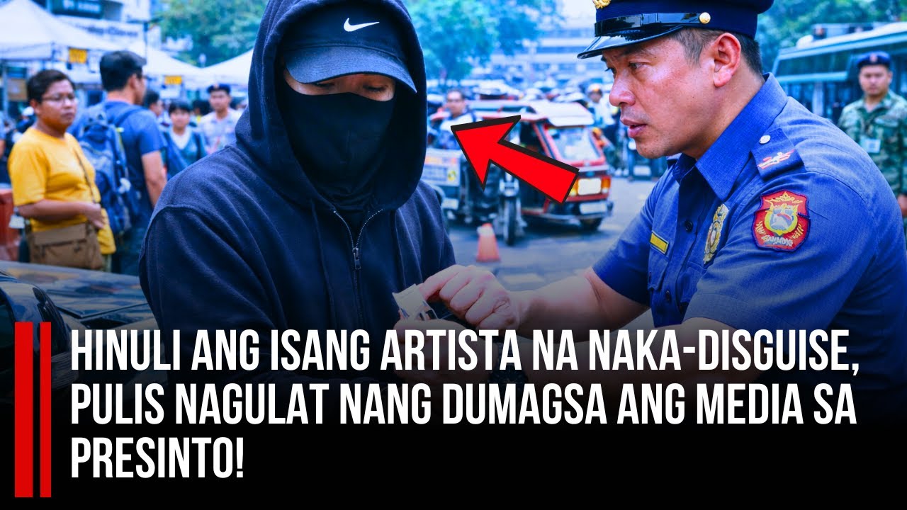 HINULI ANG ISANG ARTISTA NA NAKA-DISGUISE—PULIS NAGULAT NANG DUMAGSA ANG MEDIA SA PRESINTO!