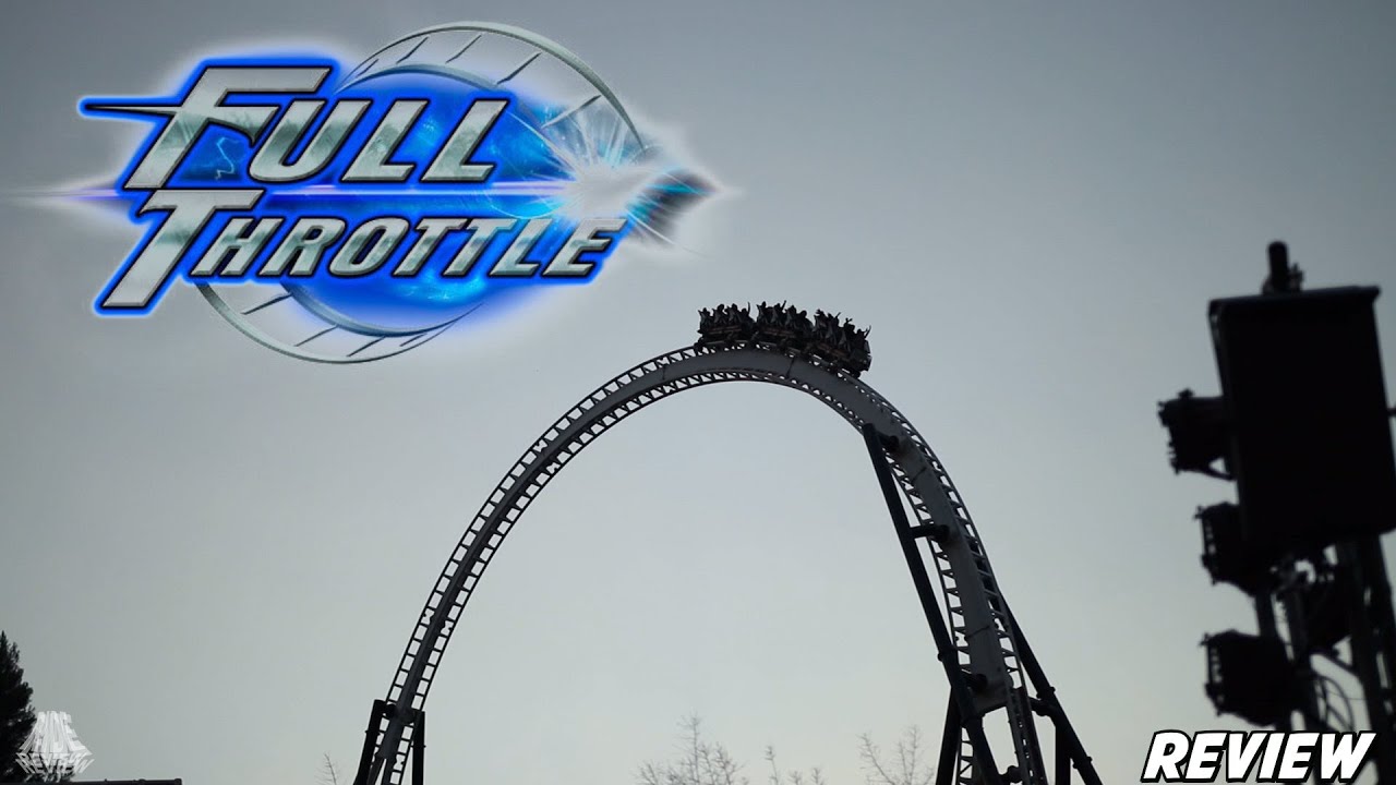 Die Volltrottel Achterbahn - Full Throttle - Six Flags Magic Mountain - Ride Review