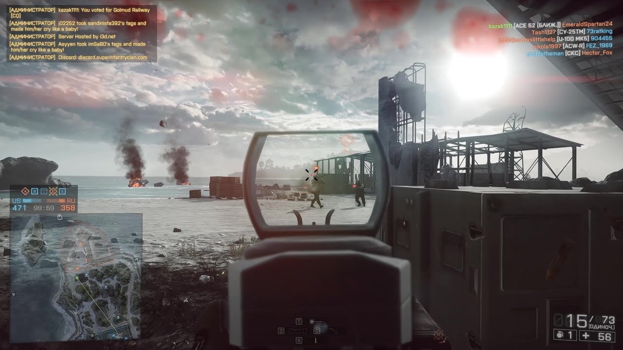 Battlefield 4 - various moments ( один в поле воин ? )