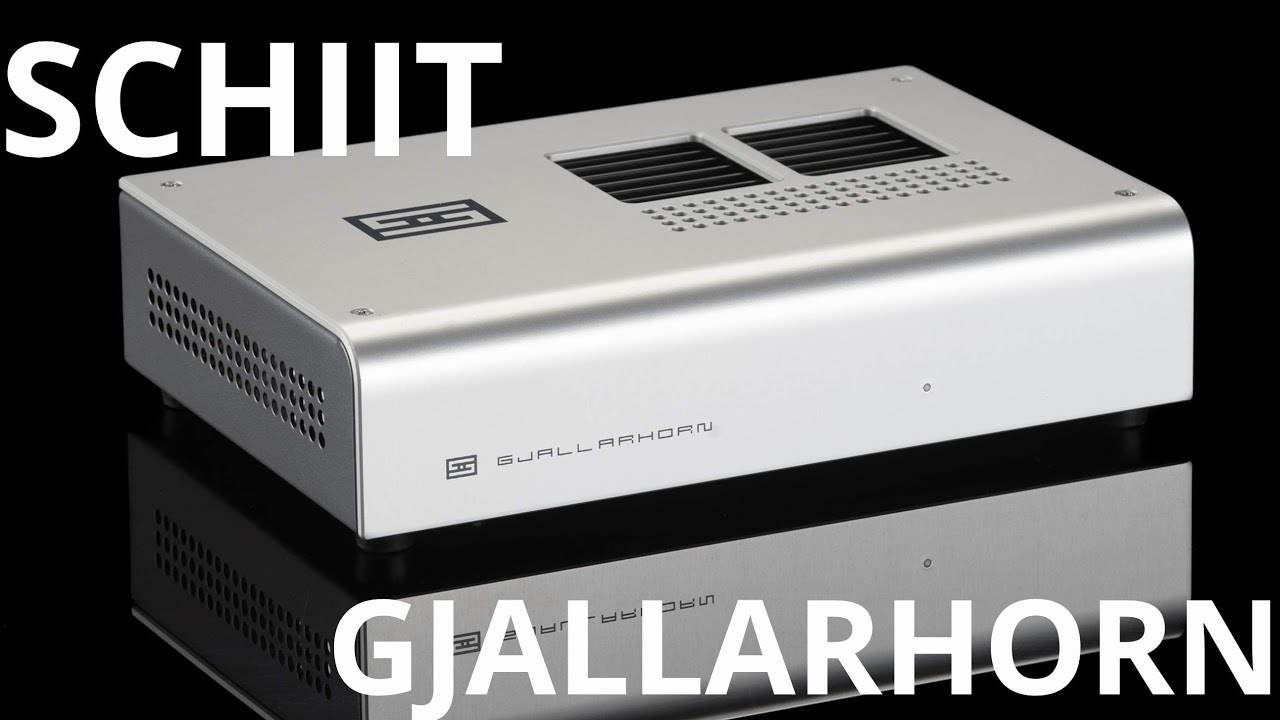SCHIIT GJALLARHORN POWER AMPLIFIER REVIEW. AIMED AT NEAR-FIELD USE. TESTED IN HiFi AND AV SET-UPS.