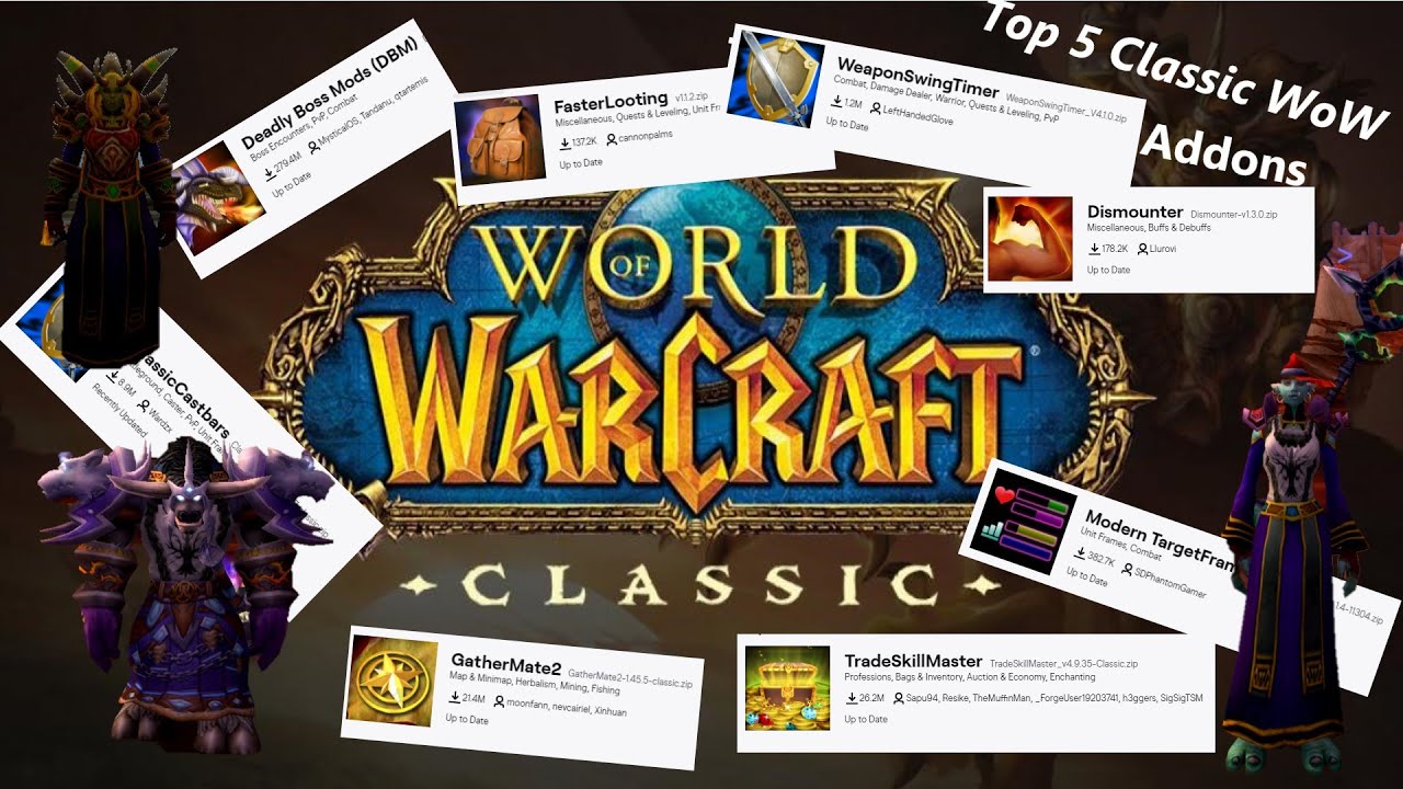 Top 5 Quality of Life addons for Classic WoW