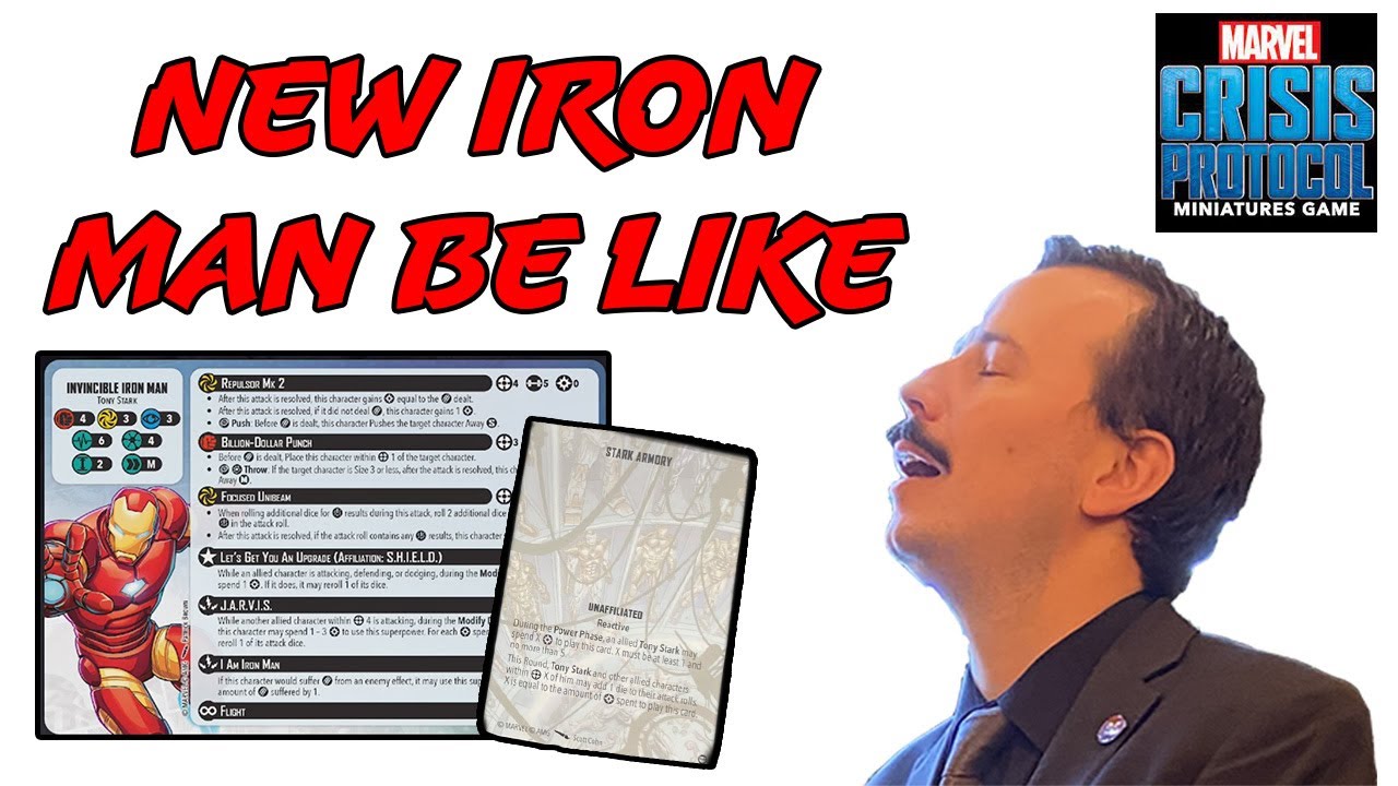Invincible Iron Man Hot Takes - Earth’s Mightiest Core Set Marvel Crisis Protocol