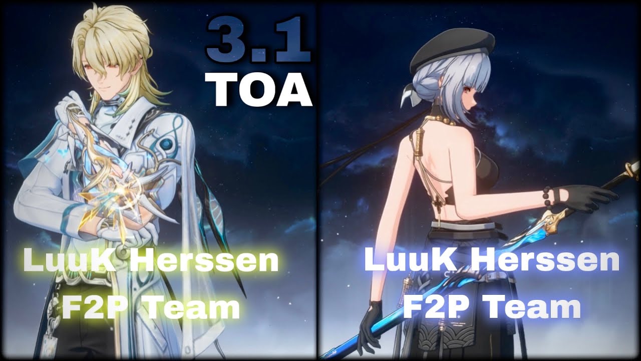 S0 LUUK HERSSEN is Insane! Luuk Herssen F2P Showcase | Tower of Adversity | Wuthering Waves 3.1