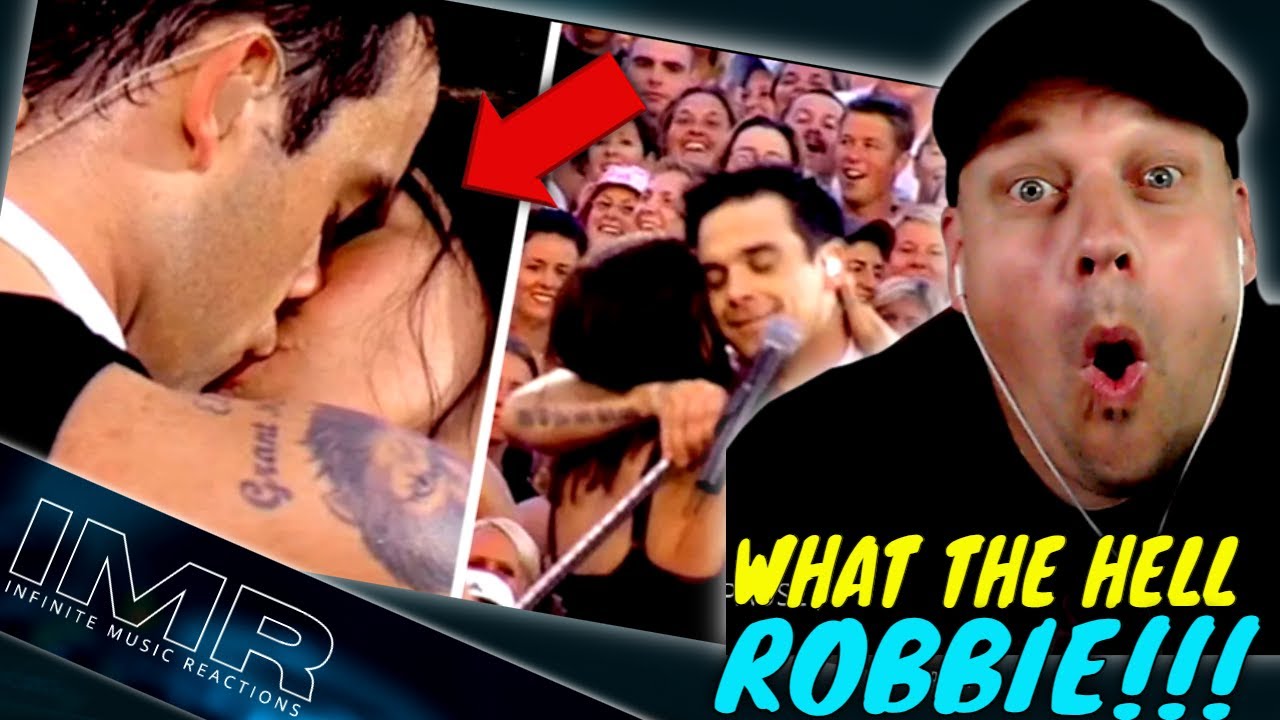 ROBBIE WILLIAMS Is NAUGHTY!  | Come Undone ( LIVE AT KNEBWORTH ) [ Reaction ]