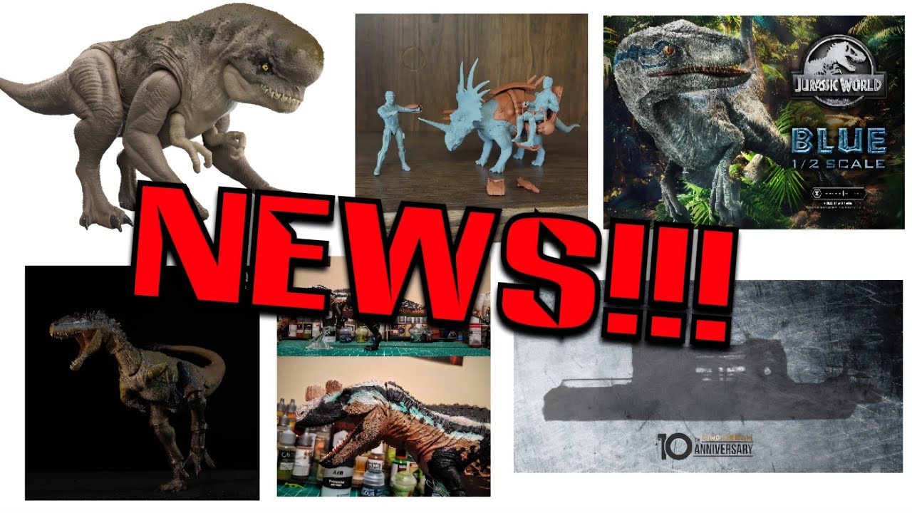 НОВОСТИ!!! Компания Mattel представила нового персонажа из «Парка Юрского периода» — Дистортуса Р...