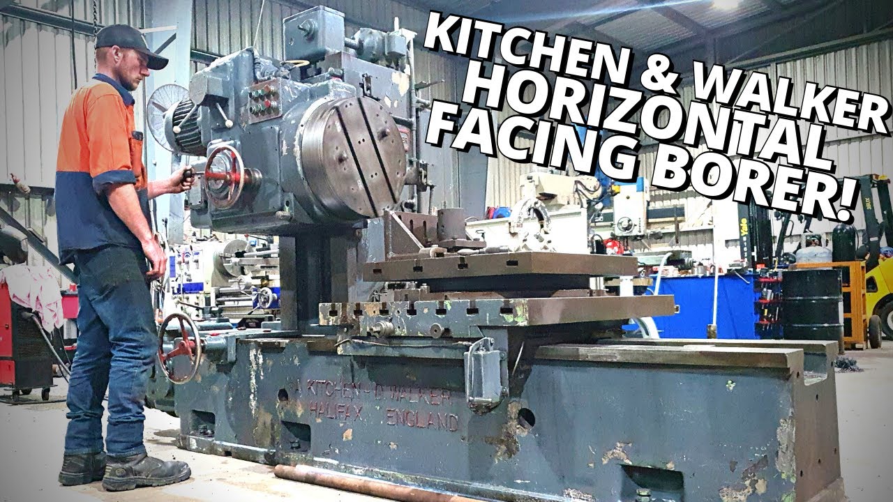 We Have NEVER Seen This Machine Before! | Kitchen & Walker Horizontal Facing Borer