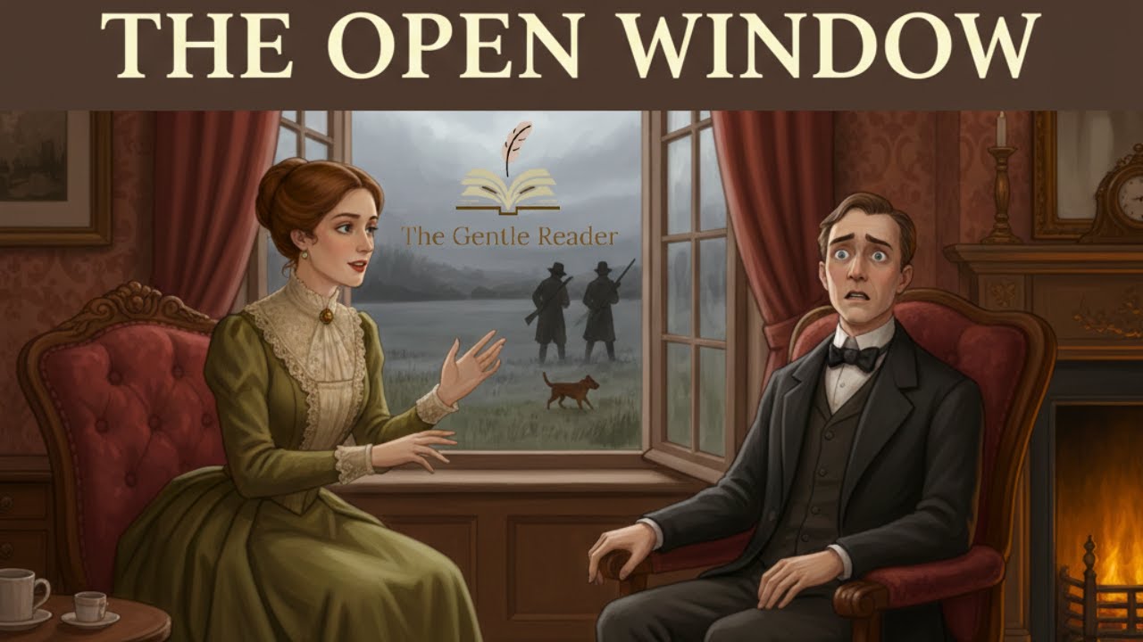 The Open Window by Saki | Cozy Classic Short Story Reading (No background Music)