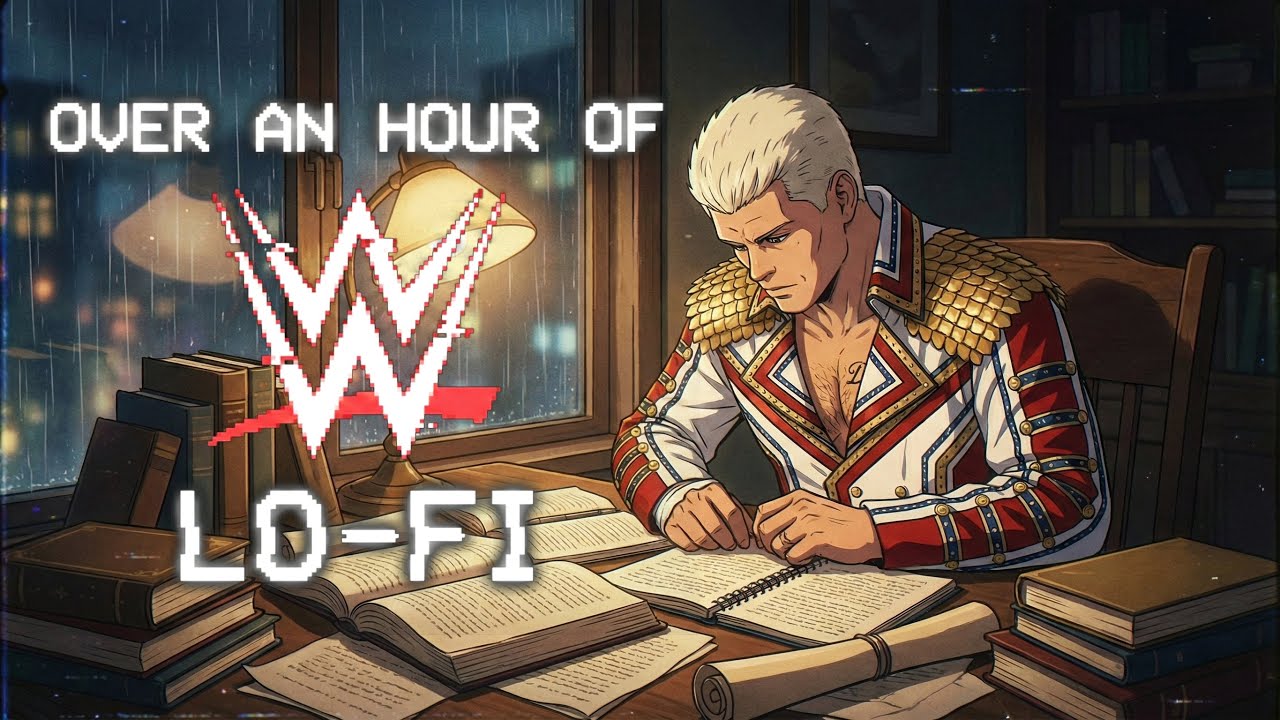 OVER AN HOUR of WWE LO-FI (WITHOUT RAIN) 📚💤 beats to chill/sleep/study to